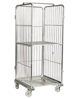 Jaula antivuelco con marco en Z usada