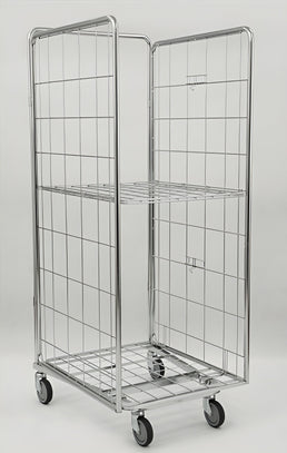Folding Container WMS 1800x810x750 – Collapsible Roll Cage for Space-Saving Storage