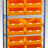 Single Starter Bay Shelving with Bin Kits | Freestanding Small Parts Storage