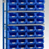 Single Extension Bay Shelving with Bin Kits | Add-On Small Parts Storage Unit
