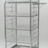 High Container 700x700 H1650 with 4 Shelves – Tall Roll Cage for Maximum Storage