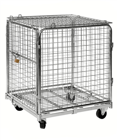 Lockable Mesh Security Container – 400kg Capacity