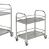 2-Plane Stainless Steel Trolley – C2 – Preschool Version (700 × 400 × 780 mm)