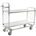 Series 8000 Shelving Trolley – Electrogalvanised Flex Cart with Central Lock – 250 kg Capacity (1395 × 470 × 1120 mm)
