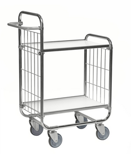 Series 8000 Shelving Trolley – Electrogalvanised Flex Cart – 250kg Capacity (945 × 470 × 1120 mm)