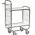 Series 8000 Adjustable Shelving Trolley – Electrogalvanised Flex Cart – 250kg Capacity (1195 × 470 × 1120 mm)