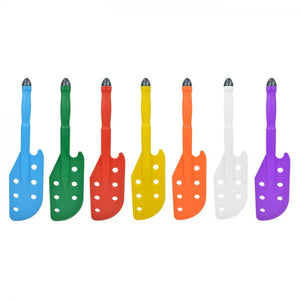 Food-approved polypropylene mixing paddle with holes 540mm overall length