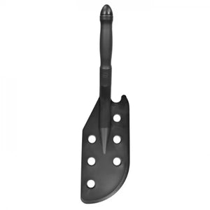 Black high heat resistant nylon mixing paddle with holes 540mm overall length