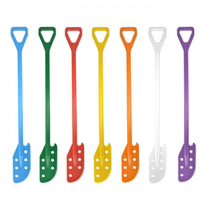 Food approved 1190mm polypropylene mixing paddle with holes