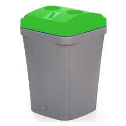 100 Litre Can & Bottle Recycling Bin – Dual Slot MDPE Recycling Bin