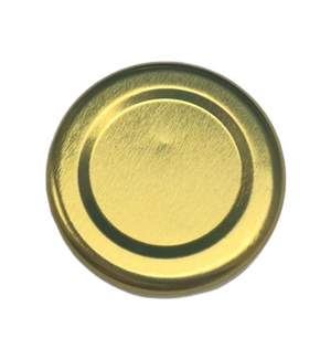 Tapa de rosca dorada de 43 mm