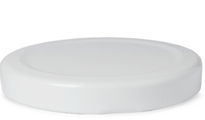 Tapas de botón blancas de 48 mm con rosca
