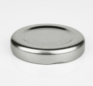 Tapas de rosca plateadas RTO de 48 mm