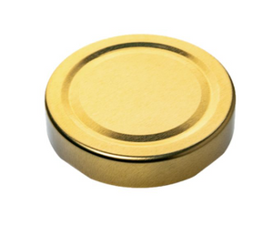 Tapa de rosca profunda dorada DTO de 66MM – Paso de 14mm
