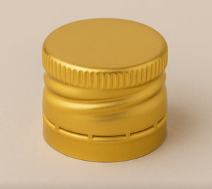 Tapa ROPP de aluminio dorado de 28x18 mm a prueba de manipulaciones – Elegante y segura