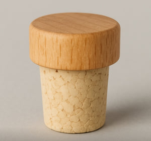 29x12 Tapa de Madera Tapón de Corcho Natural – 19mm de Diámetro, Acabado Clásico