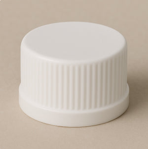 28/R3 Tapones de polipropileno blanco sin tapa – Duraderos, fácil sellado