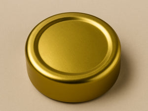 70MM Oro DTO Tapa de Rosca Profunda de 18mm