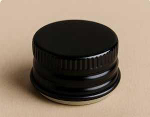 51R3 black bakelite cap with PVDC liner for standard glass bottle sealing