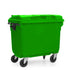 660 Litre Wheeled Waste Bin – Heavy Duty HDPE Wheelie Bin with Castors