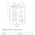 100ml Seviglia Glass Bottle