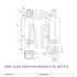 60ml Glass Frantoio Marasca Oil Bottle (Screw Neck)