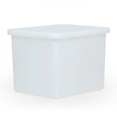 115 Litre Food Grade Rectangular Tank with Lid – Heavy Duty MDPE Storage Container