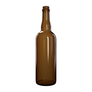 750ml Amber Bier Belgien Beer Bottle – UV Protective Glass