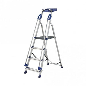 Aluminium Folding Platform Step Ladders EN131 Professional - 4 to 7 Tread