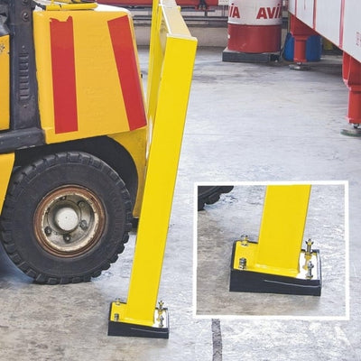 Heavy Duty Shock Absorption Pad for Warehouse Barriers