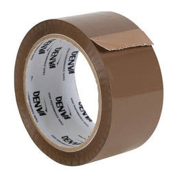 Brown Packaging Tape 48mm x 100m - Pack of 36 Rolls