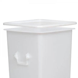 125 Litre Food Grade Rectangular Bin with Handle – Heavy Duty HDPE Stackable Container