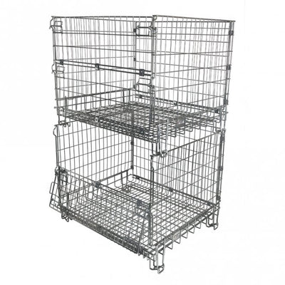 Collapsible Wire Mesh Cage Pallet
