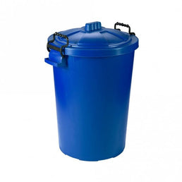 Heavy Duty Plastic Waste Bin - 85 Litre Colour Coded Dustbin