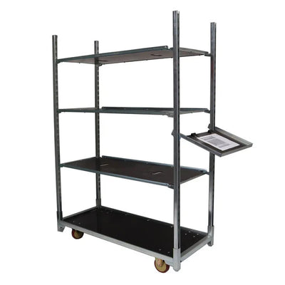 Writing Board for Danish Trolley – 400x530x25mm, Galvanized Frame with Clamps