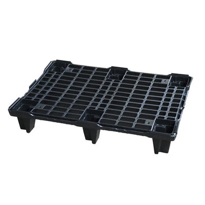 Plastic Display Pallet – 800x600x130mm – Nestable – 6 Legs – 350kg Dynamic Load