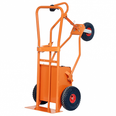 Electric Powered Steel Sack Truck with Removable Back Wheel - 500kg Capacity