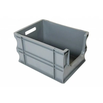 Contenedor de recogida de residuos de plástico, 400 x 300 x 235 mm, 20 l