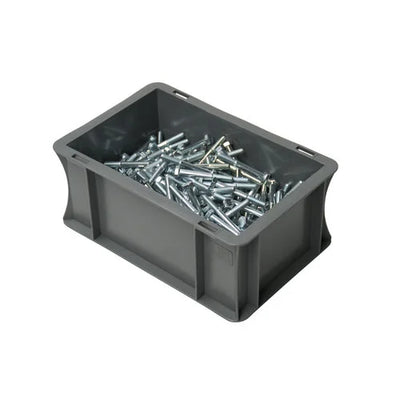 Euro Stacking Box - 300x200x120mm, Plastic, 5 L