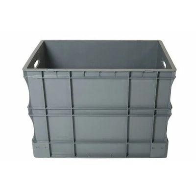 Caja apilable europea de plástico, 600 x 400 x 430 mm, 90 l