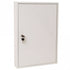 Wall Mounted Heavy Duty Single Door Key Control Cabinet with Cam Lock - 50-150 Keys