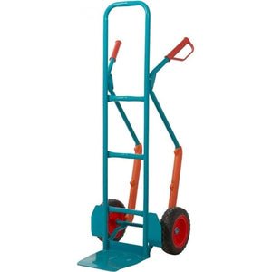 High Back Steel Sack Truck with Puncture Proof Wheels 250kg Capacity