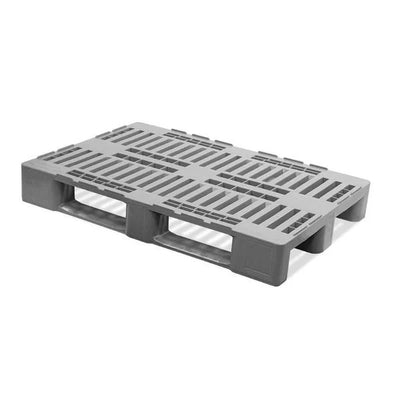 H1 Hygiene Pallet – 1200x800x160mm – Open Deck with Raised Edge  HDPE Food-Grade 1000kg Racking Load