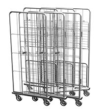 Nestable Roll Container with “Z” Base Frame – 800 x 600 x 1810mm | 500kg Capacity