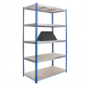 Steel Boltless Shelving Unit with Adjustable Shelf Levels, 2000mm Height