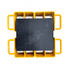 Heavy Duty Steel Machine Moving Skate Dolly 12000kg Capacity