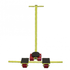 Heavy Duty Machine Moving Skate Dolly Kit 8000kg Capacity