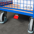 Mesh Sided Platform Trolley with Brake – 500kg Capacity