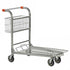 Nestable Stock Trolley with Rear Basket, 500kg Capacity