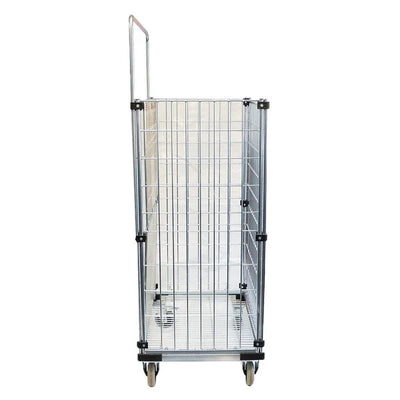 Order Picking Trolley - 900x640x1800mm - Folding Shelves - 450kg Capacity